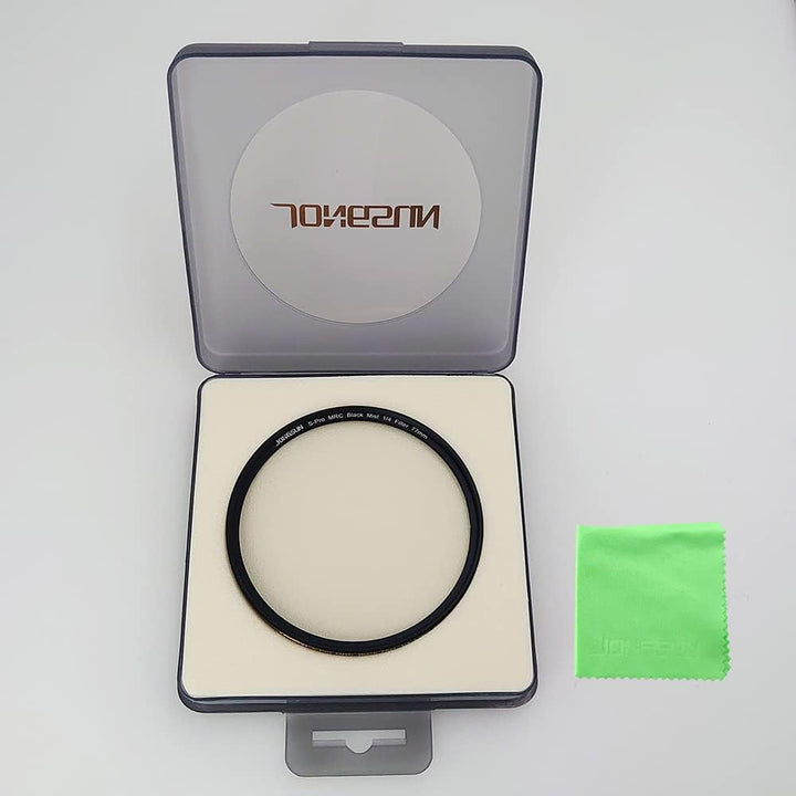 JONGSUN S-Pro MRC Black Mist 1/4 Filter 77mm, Schwarzer Soft Pastell Traum Film Spezialeffekte Filte