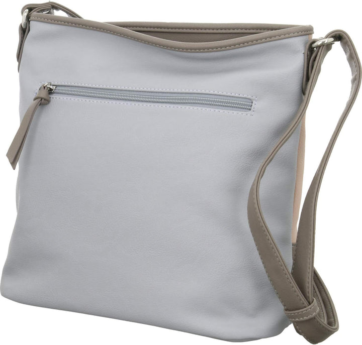TOM TAILOR bags Juna Damen Hobo Bag Schultertasche 30 x 10 x 28 Mixed Rose, 30 x 10 x 28 Mixed Rose