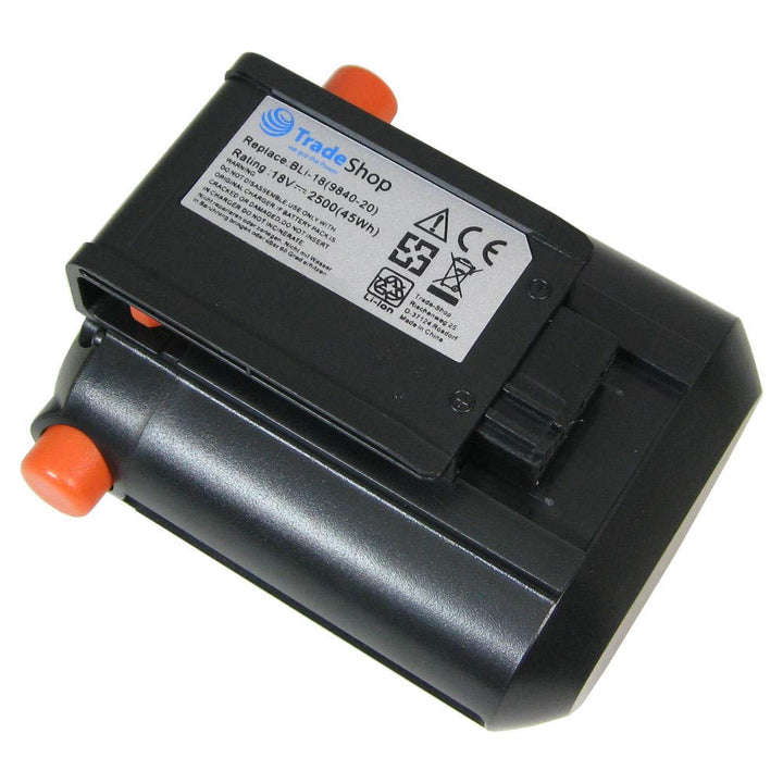 Hochleistungs Li-Ion Akku 18V / 2500mAh kompatibel mit Gardena 09840-20 BLi-18, 8877 9335 8881 8866