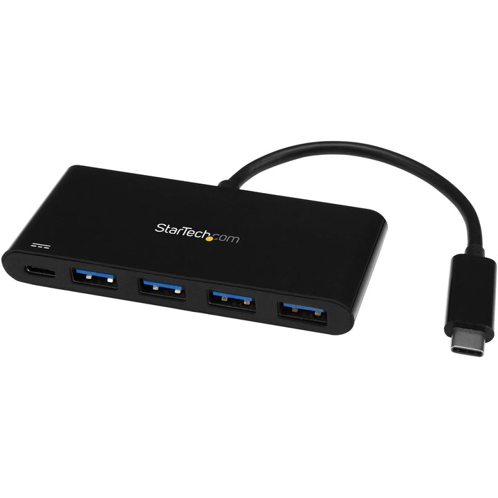 StarTech.com 4-Port USB 3.0 Hub mit Stromversorgung - USB-C to 4x USB-A - Kompakter USB C Hub - USB