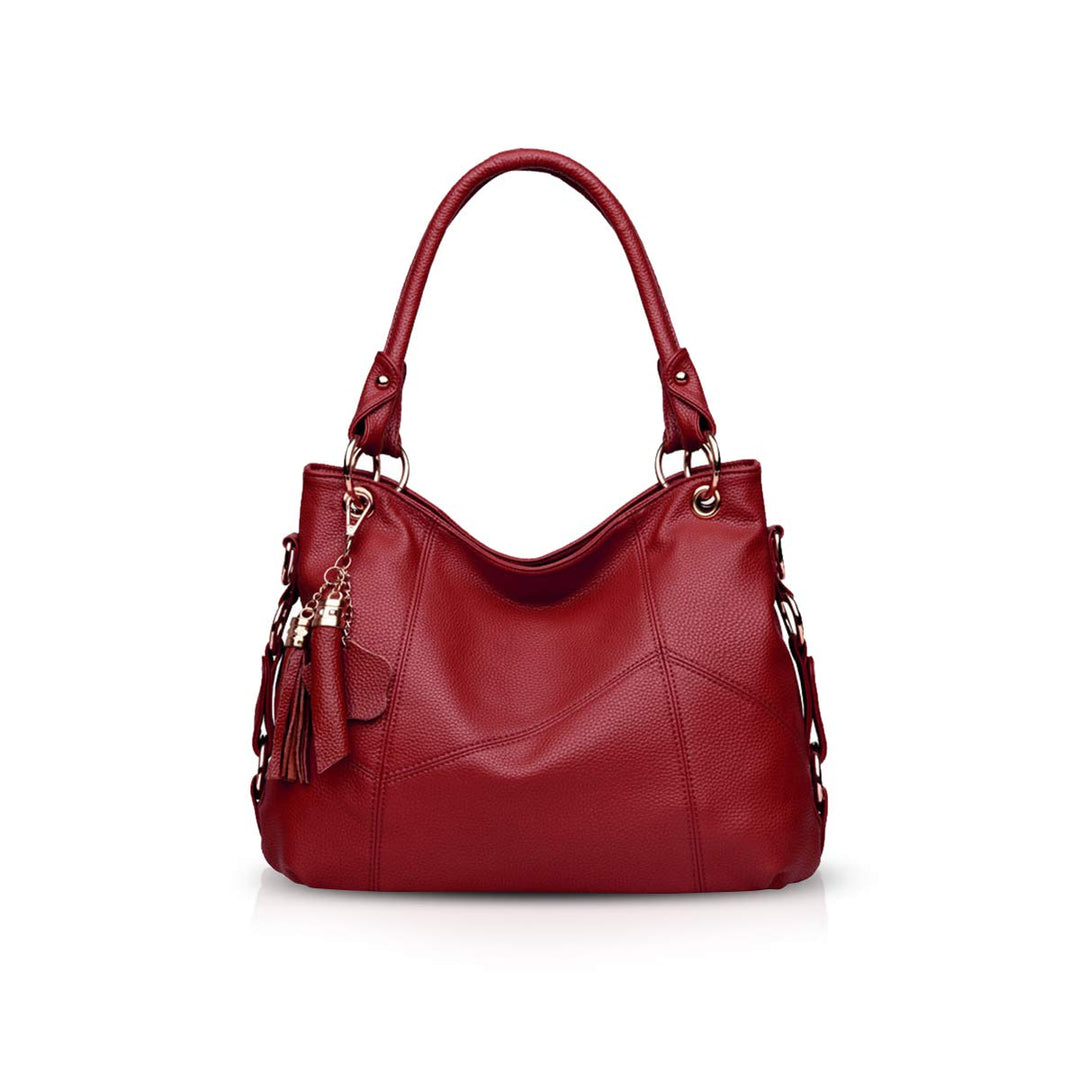 NICOLE & DORIS Damen handtasche Umhängetasche mit grosser Kapazität Weiche Ledertasche shopper Neue