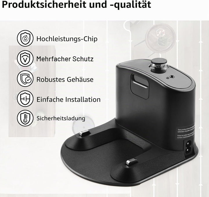 ANTIEE Charger, Charger Base, Charging Dock Akku für Docking Station e5 e6 i1 i3 i4 i6 i7 i8 500 600