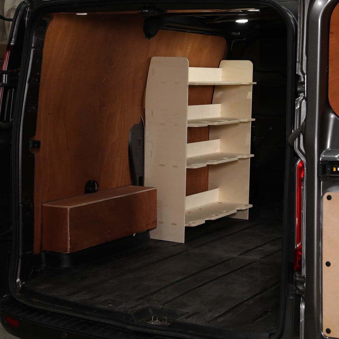 Vanify - Kompatibel mit Volkswagen Transporter T5 T6 L1 2003+ Fahrzeugeinrichtung Fahrzeugregale, Fe