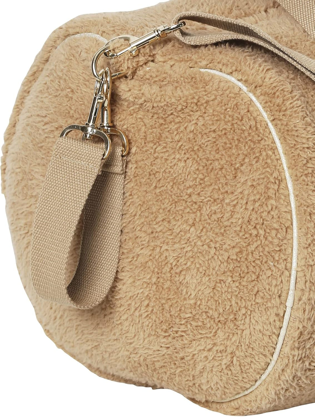 Vertbaudet VERTBAUDETWickeltasche,Baby Roll aus Plüsch Einheitsgrösse Beige, Einheitsgrösse Beige