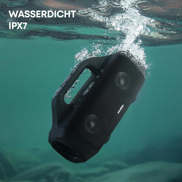 Soundcore Motion Boom Bluetooth Lautsprecher von Anker, mit Titan Audiotreibern, BassUp Technologie,