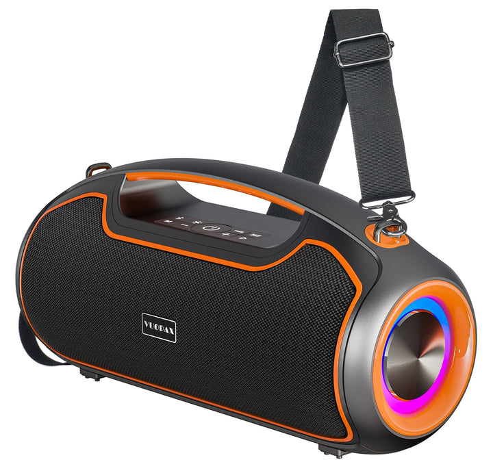 Bluetooth Lautsprecher, Tragbare Musikbox Bluetooth 5.3 mit 2 * Subwoofer,200W Spitzenleistung/Bass