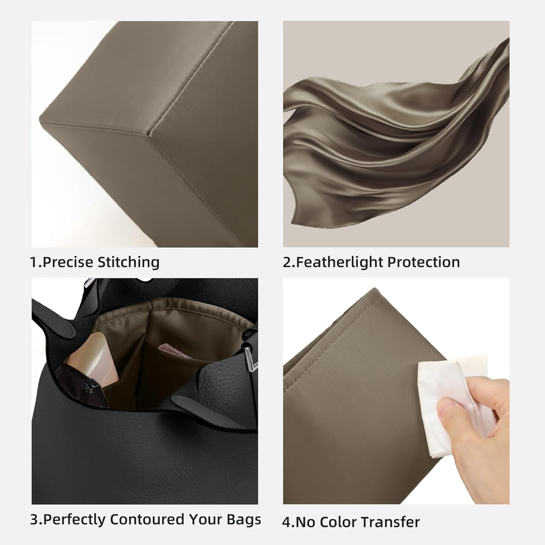 DGAZ Seide Taschenorganizer für Picotin 18/22, Bag in Bag Tasche Organizer, Taschenorganizer Shaper