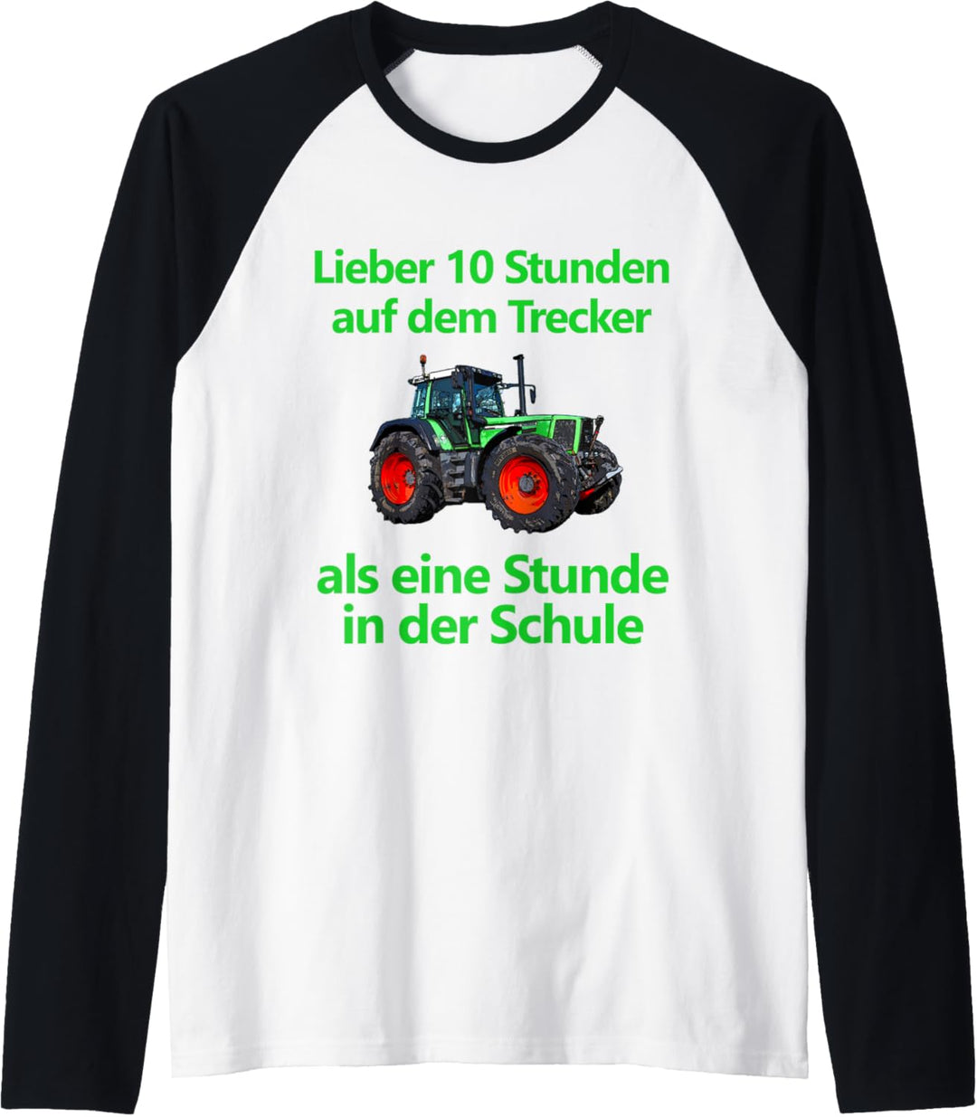 Traktor Trecker Kind Landwirt Bauer Schule Landwirtschaft Raglan