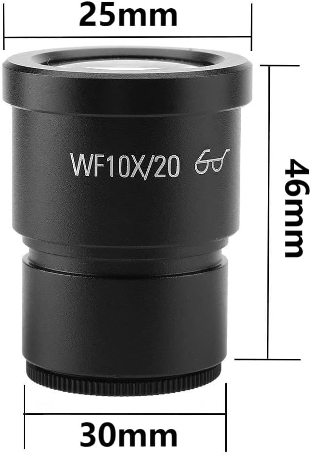 1pc Mikroskop Okular WF10X/20 Super Widefield 10X Stereo Mikroskop Okular für Triocular Binocular St