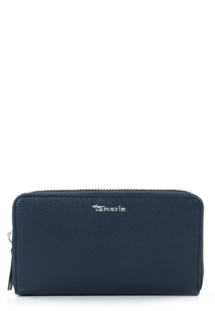 Tamaris Amanda Zip Around Wallet Blue Blue 500 Einheitsgrösse, Blue 500 Einheitsgrösse