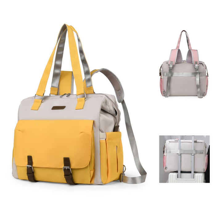 Baby Wickelrucksäcke Umhängetasche Wickeltasche Rucksack mit Wickelunterlage,Grosse Reisewindeltasch