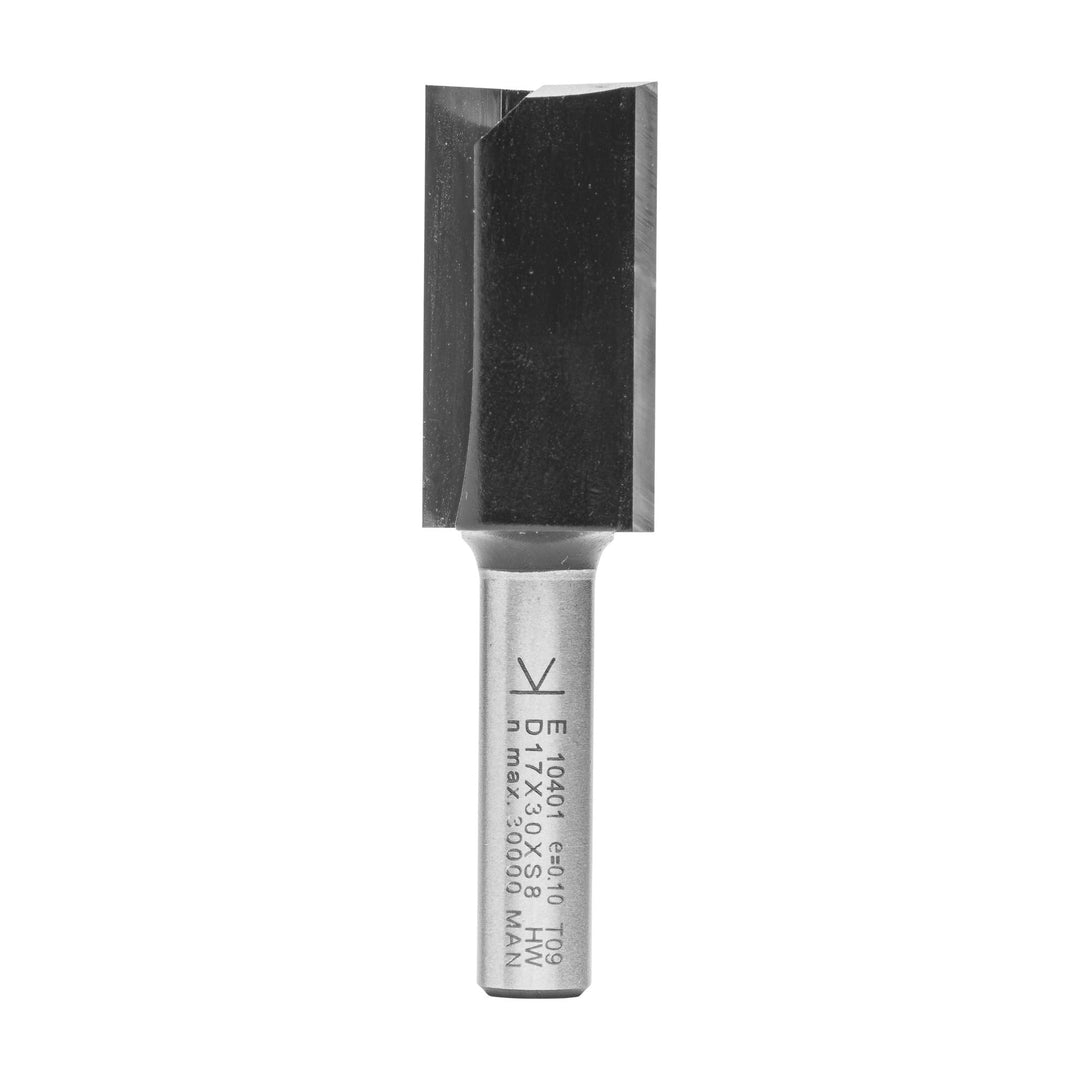 ENT 10401 Nutfräser HW, Schaft (S) 8 mm, Durchmesser (D) 17 mm, NL 30 mm, SL 32 mm, GL 62 mm D=17 /