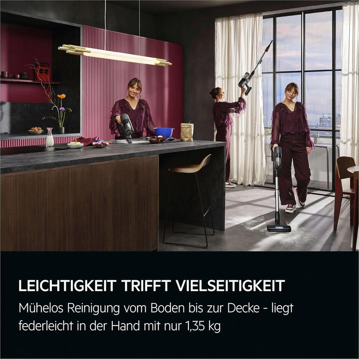 AEG Ultimate 7000 GEN2 Akku Staubsauger kabellos, Auto Modus, AllFloor LED Bodendüse für optimale Si