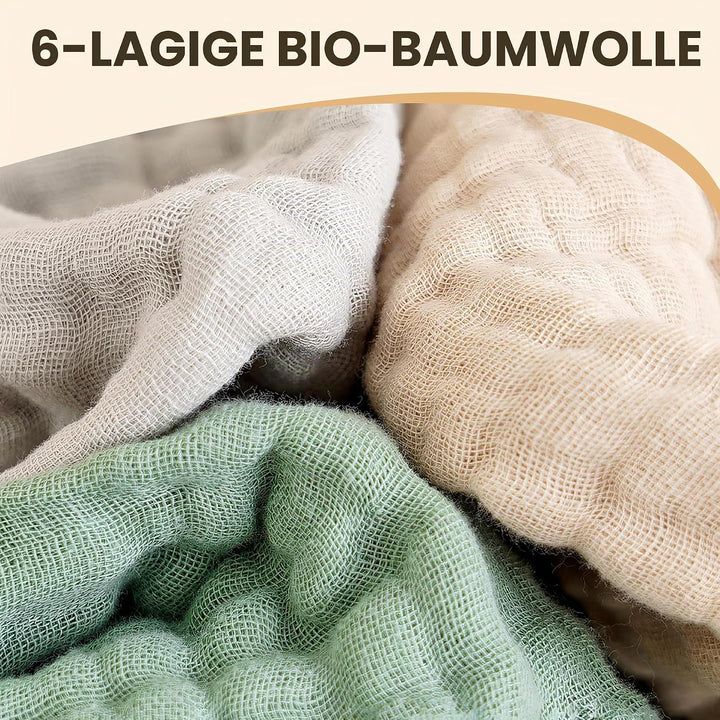 3 Stück Baby Erstausstattung Neugeborene，Handtuch Kapuze（Grösse 90 * 90cm），babyhandtuch mit Kapuze，K