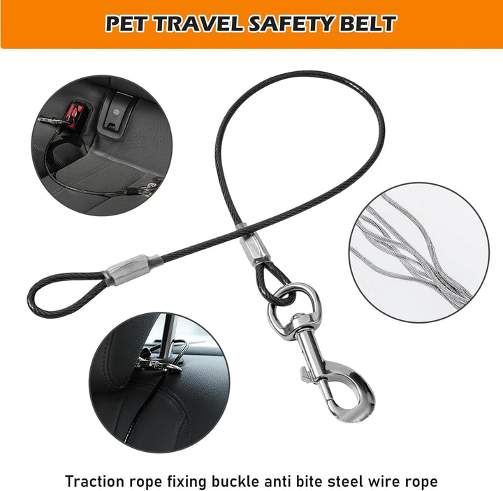Einziehbare Hundeleine 8m: 360°Anti-Verwicklung Kausichere Rollleine für Hunde mit Kottaschenhalter