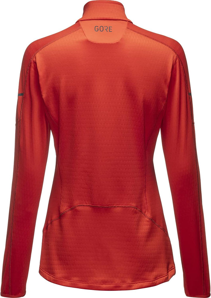 GOREWEAR M Women Thermo Zip Shirt langarm 38 Fireball, 38 Fireball