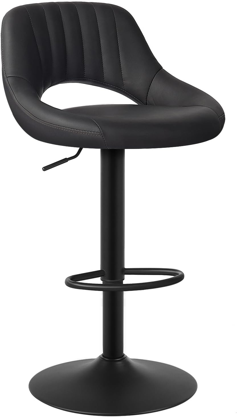 EUGAD 0666BY-2 2X Barhocker Designer Hocker Tresenhocker Bistrohocker 360° drehbar stufenlos höhenve