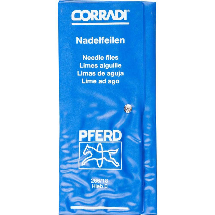 CORRADI-Nadelfeilen-Set, 12-teilig, Schweizer Hieb 0, 180mm, 12314082 – Für die grobe Präzisionsbear