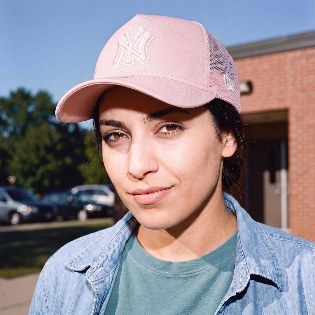 New Era Outline Ef Trucker Neyyan 680 - Pastel PINK One Size Einheitsgrösse Rosa, Einheitsgrösse Ros