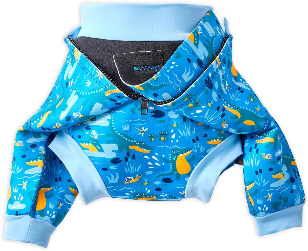 Splash About Happy Nappy-Schwimmanzug Crocodile Swamp 3-8 monate, 6-14 monate