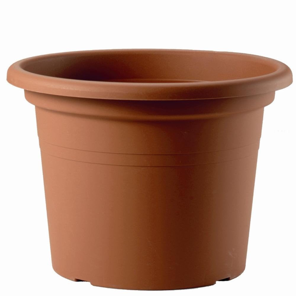 Euro3Plast 1176.01 Pflanzkübel "Vaso Cilindro", Durchmesser 60 cm, terra