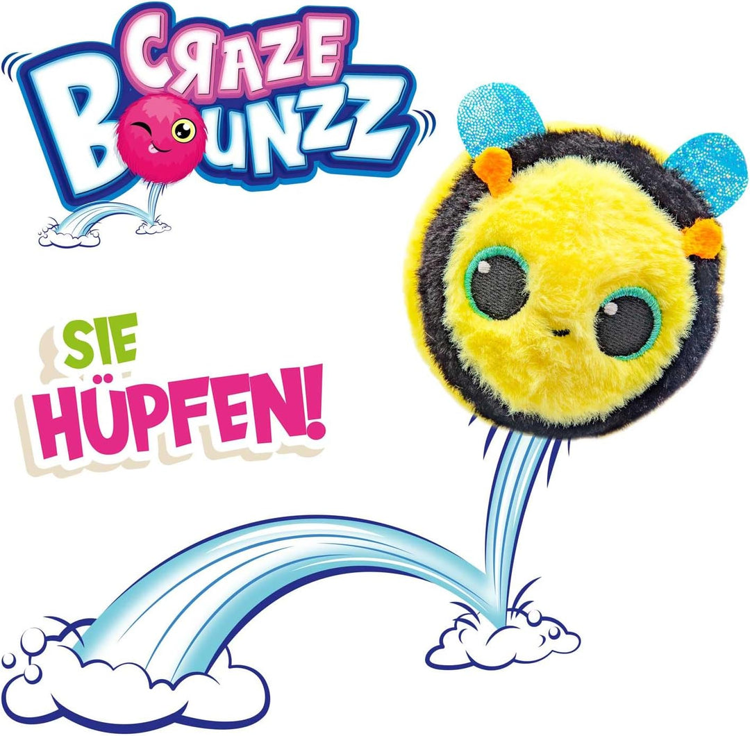 Craze BOUNZZ Trio 3er Bundle Hüpfende Plüschtiere, Flauschige Stofftiere zum Spielen & Sammeln für K