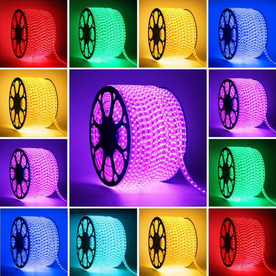 LED Lichtband, GreenSun RGB LED Strip Aussen 10M, Bluetooth LED Streifen mit Fernbedienung Lichtersc