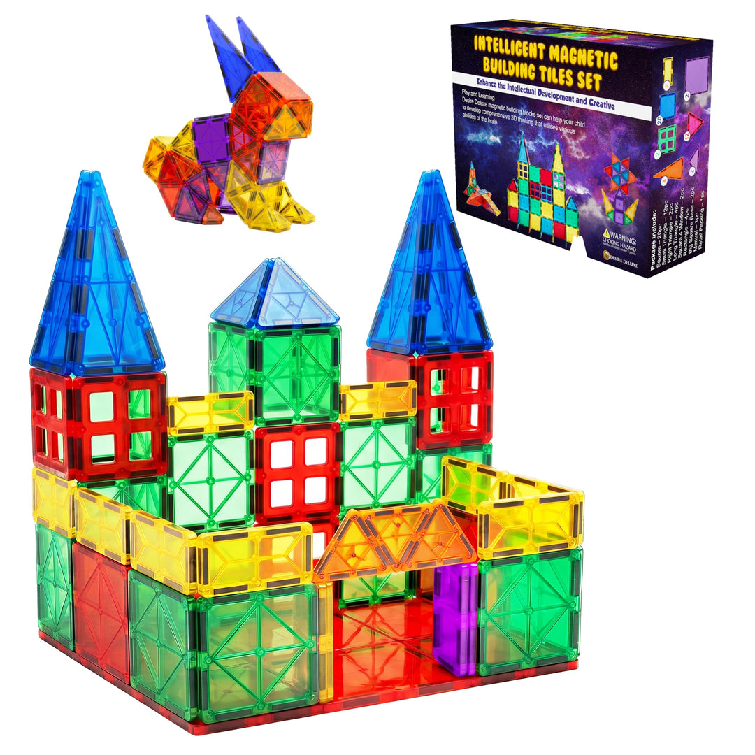 Desire Deluxe Zeug für Kinder, Lernspielzeug für Jungen und Mädchen, 3 4 5 6 7 8 Jahre alt, XXL Set