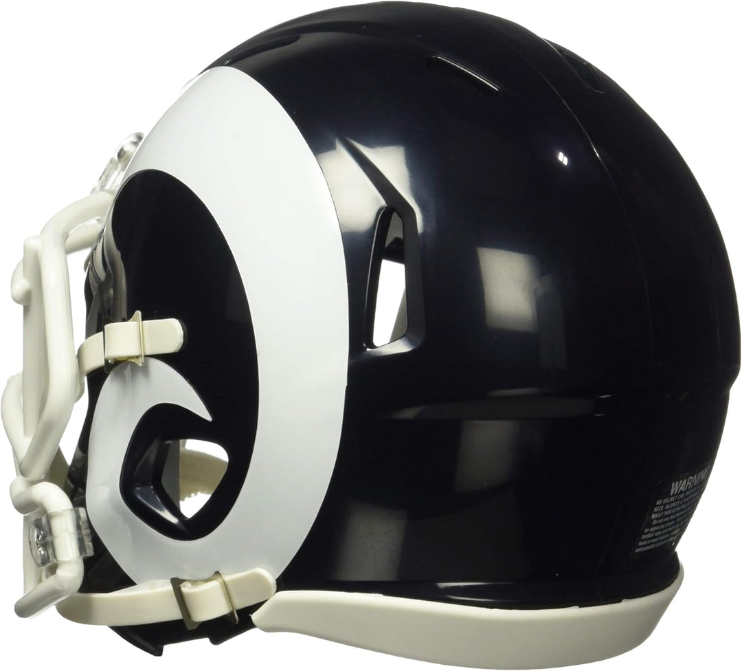 Riddell NFL Speed Mini-Helm Los Angeles Rams M Weiss/opulenter Garten, Los Angeles Rams M Weiss/opul