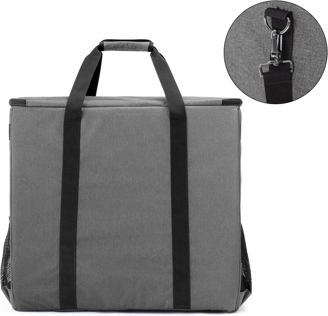 CURMIO Reisetasche für Desktop Computer, Tragetasche für Computer PC-Gehäuse, Tastatur, Kabel usw, P
