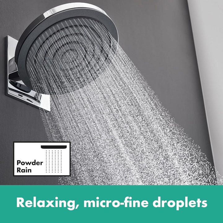 hansgrohe wassersparende Kopfbrause Pulsify S, Sparduschkopf (EcoSmart), Brausekopf 260mm, Duschkopf