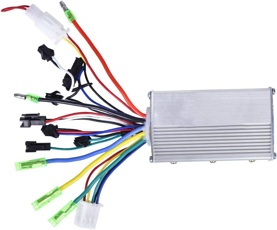 Nimoa 24V 250W Bürstenloser Motorcontroller, Robuster Bürstenloser Controller aus Aluminiumlegierung