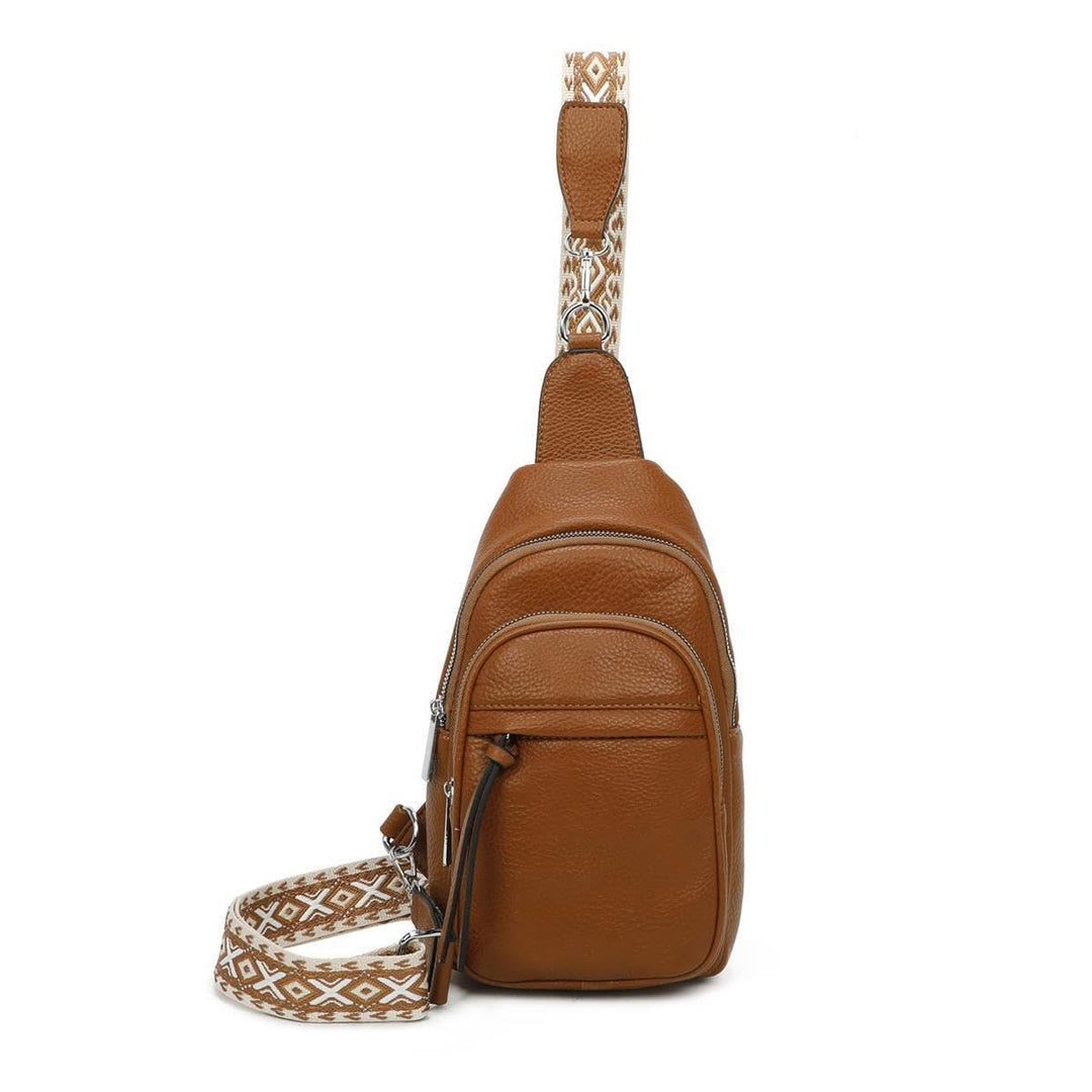 OBC Damen Bodybag Sling Tasche Rucksack Gürteltasche Crossbag Crossover Schultertasche Crossbody Bru