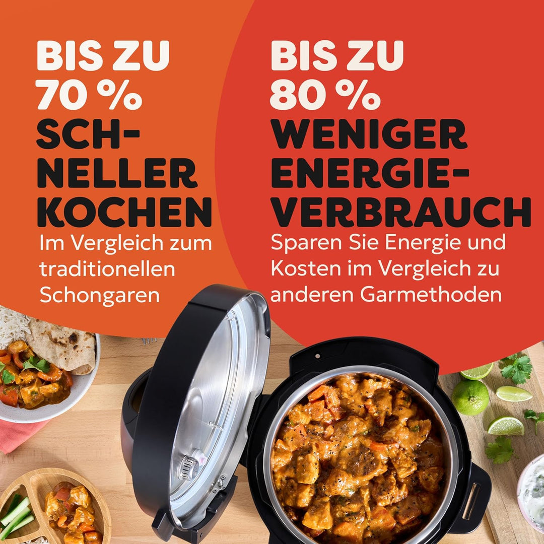 Instant Pot Multikocher, 3.8L 7-in-1 Smart Cooker - Schnellkochtopf, Schongarer, Reiskocher, Sautier