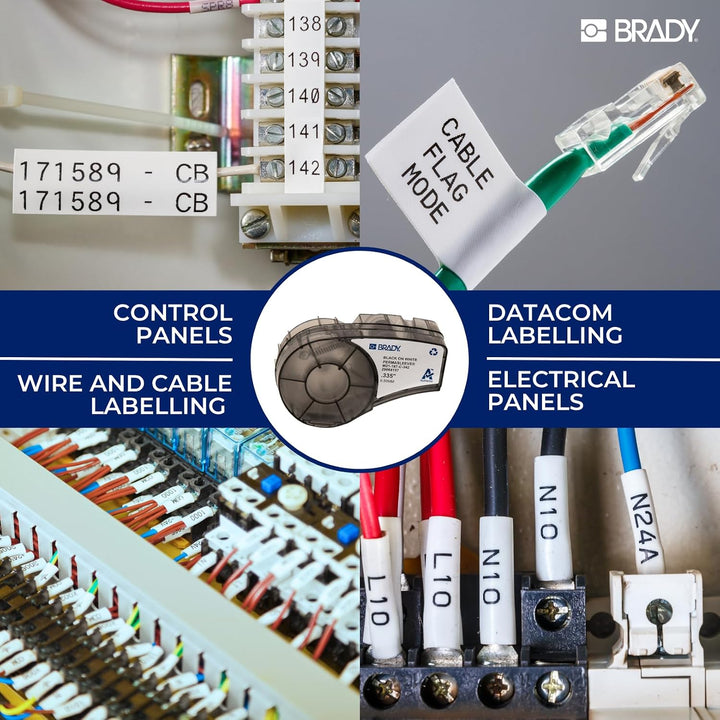 Brady (M21-187-C-342) PermaSleeve Schrumpfschläuche aus Polyolefin für BMP21-PLUS; BMP21 8.50 mm x 2