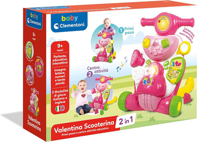 Clementoni – Set 2 in 1 (Italienische Version) Valentina bunt, Valentina