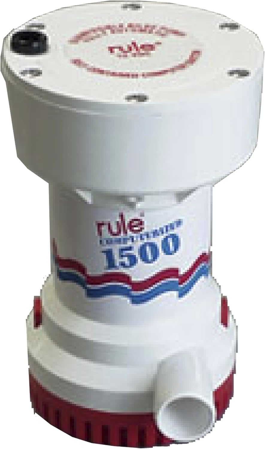 Rule Automatische Bilgepumpe, hohe Kapazität 1500 GPH, 1500 GPH