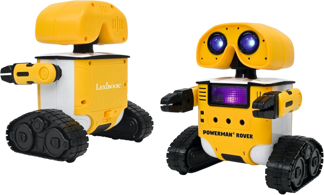 Lexibook Powerman Rover - Niedlicher Roboterbegleiter. Fernbedienung oder Gestensteuerung. Spielt Mu