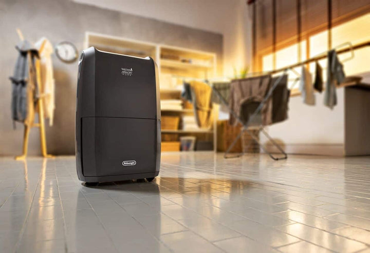 De'Longhi Luftentfeuchter Tasciugo AriaDry Pure DDSX220WFA - elektrischer Entfeuchter und Luftreinig