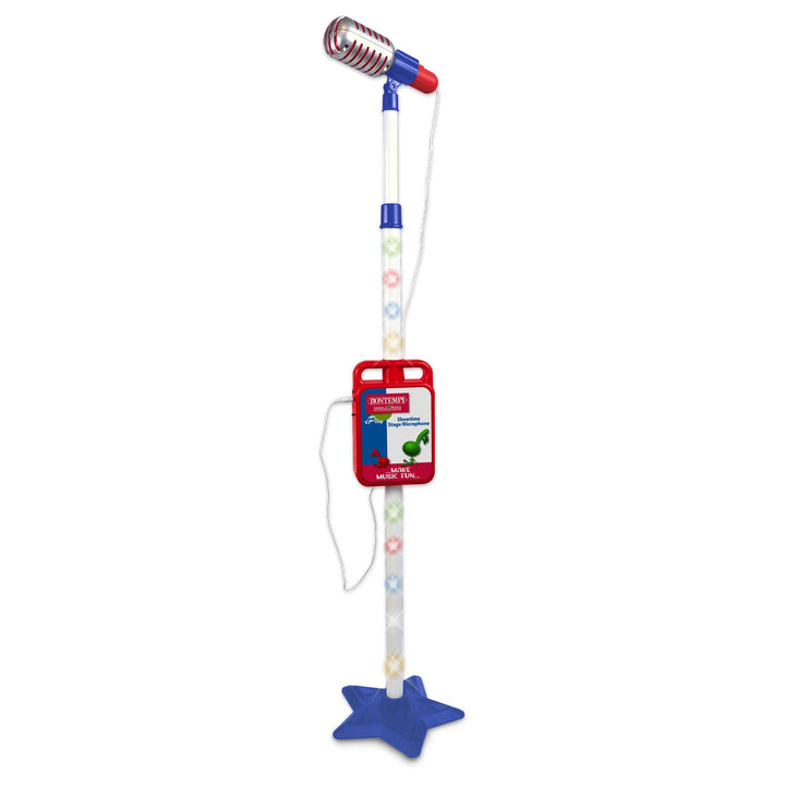 Bontempi | MP3Stage Mic - Bühnenmikrofon mit MP3-Anschluss für vielseitige Performance, Blue Star, 2