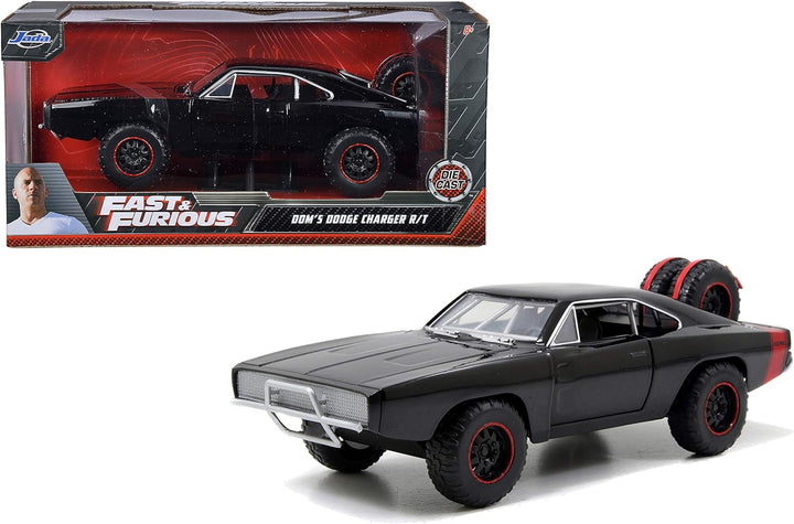 Jada Toys Fast & Furious Dom's 1970 Dodge Charger Offroad, Auto, Tuning-Modell im Massstab 1:24, zu