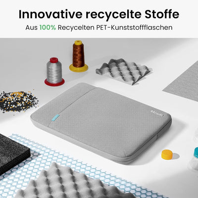 tomtoc 360° Tablet Tasche Hülle für 11 Zoll iPad Air M3/M2 2025-2024, 11 Zoll iPad Pro M4 OLED 2024,