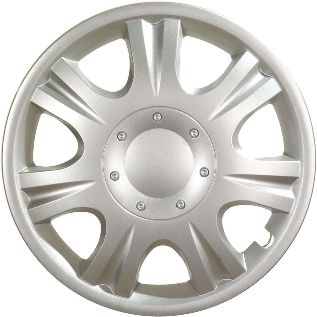 Albrecht automotive 09044 Radzierblende Ibiza 14 Zoll, 1 Satz 14 Zoll silber, 14 Zoll silber