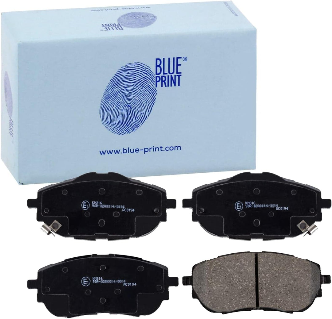 Blue Print ADT342198 Bremsbelagsatz , 1 Stück