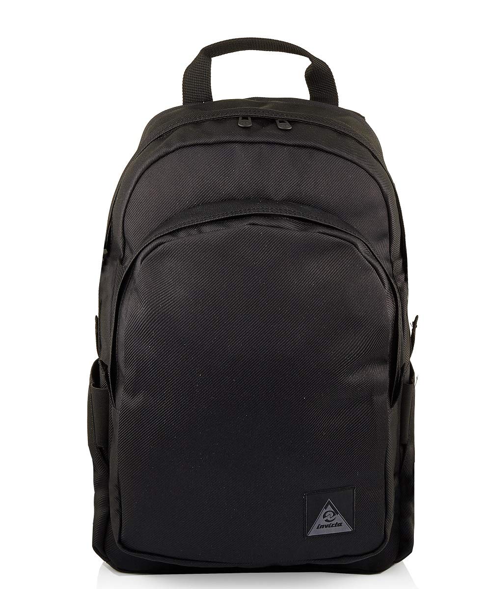 Invicta Round Backpack Geräumiger Rucksack, praktisch & unisex, mit Laptopfach für Uni, Arbeit, Reis