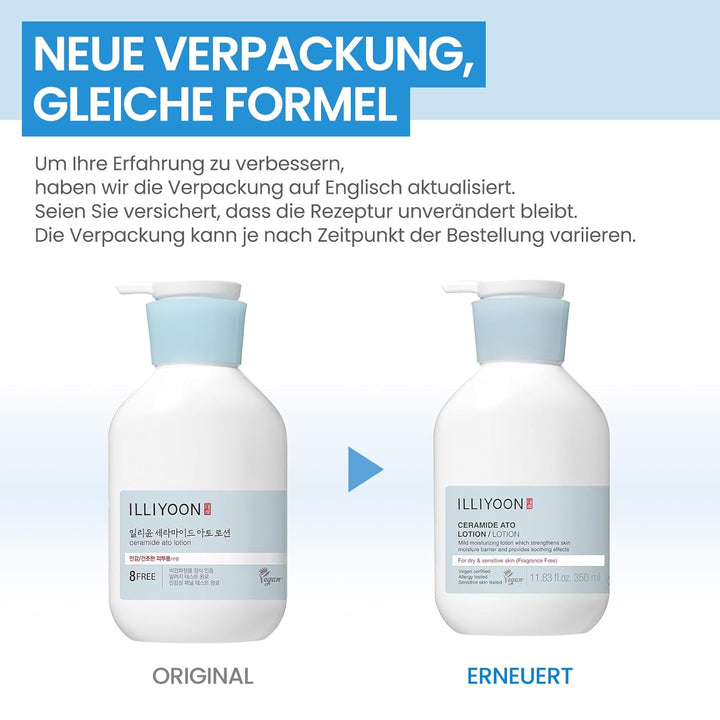 Illiyoon Ceramide Ato Lotion 350 ml (für den Körper)