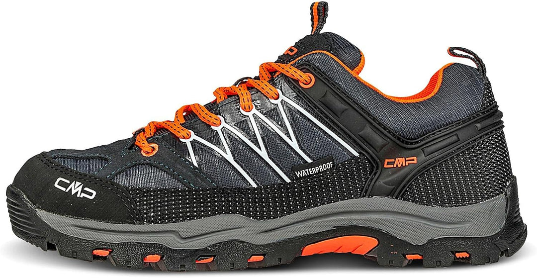 CMP Unisex-Erwachsene Rigel Trekking-& Wanderstiefel 38 EU Anthrazit Orange Antracite Flash Orange,