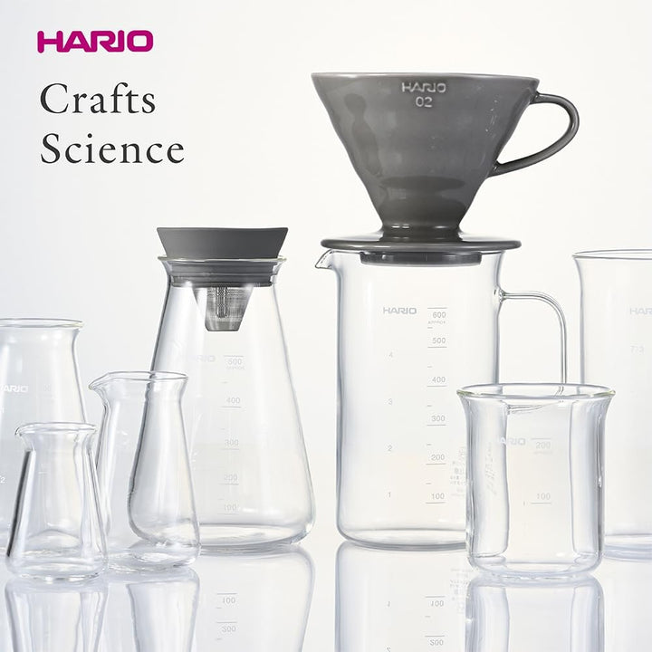 Hario Becher-Servierer, 600 ml, transparent 600ml Transparent, 600 ml Transparent