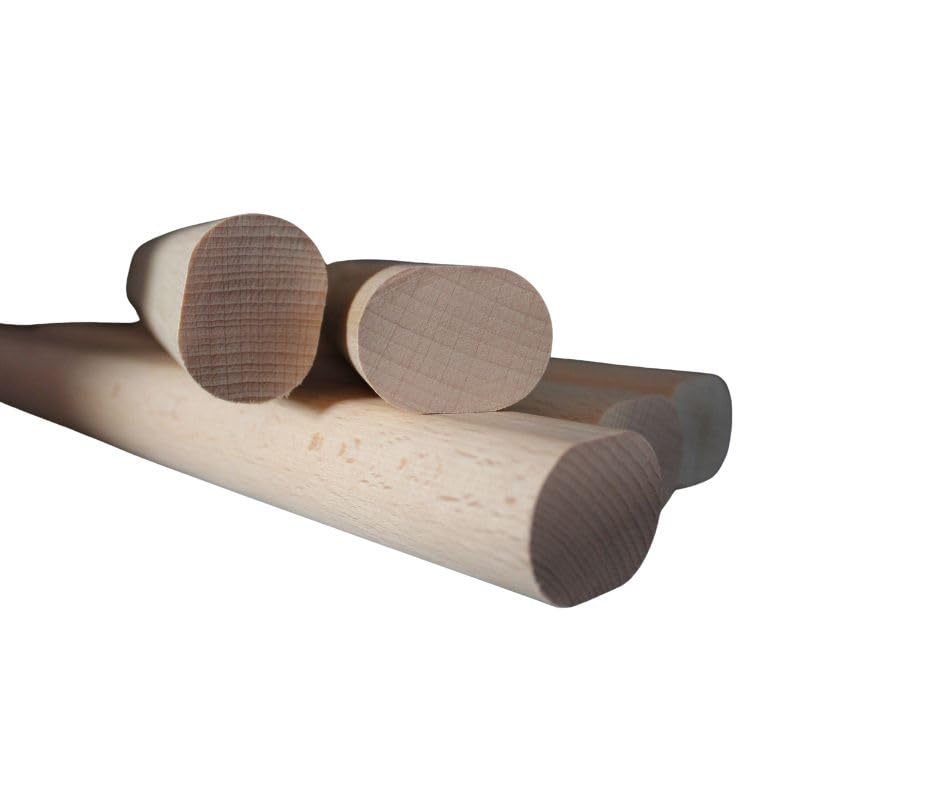 Ovale Stange zum Hochziehen an Türrahmen bis 117 cm mit einem Durchmesser von 30/40 mm – sicherer Ha