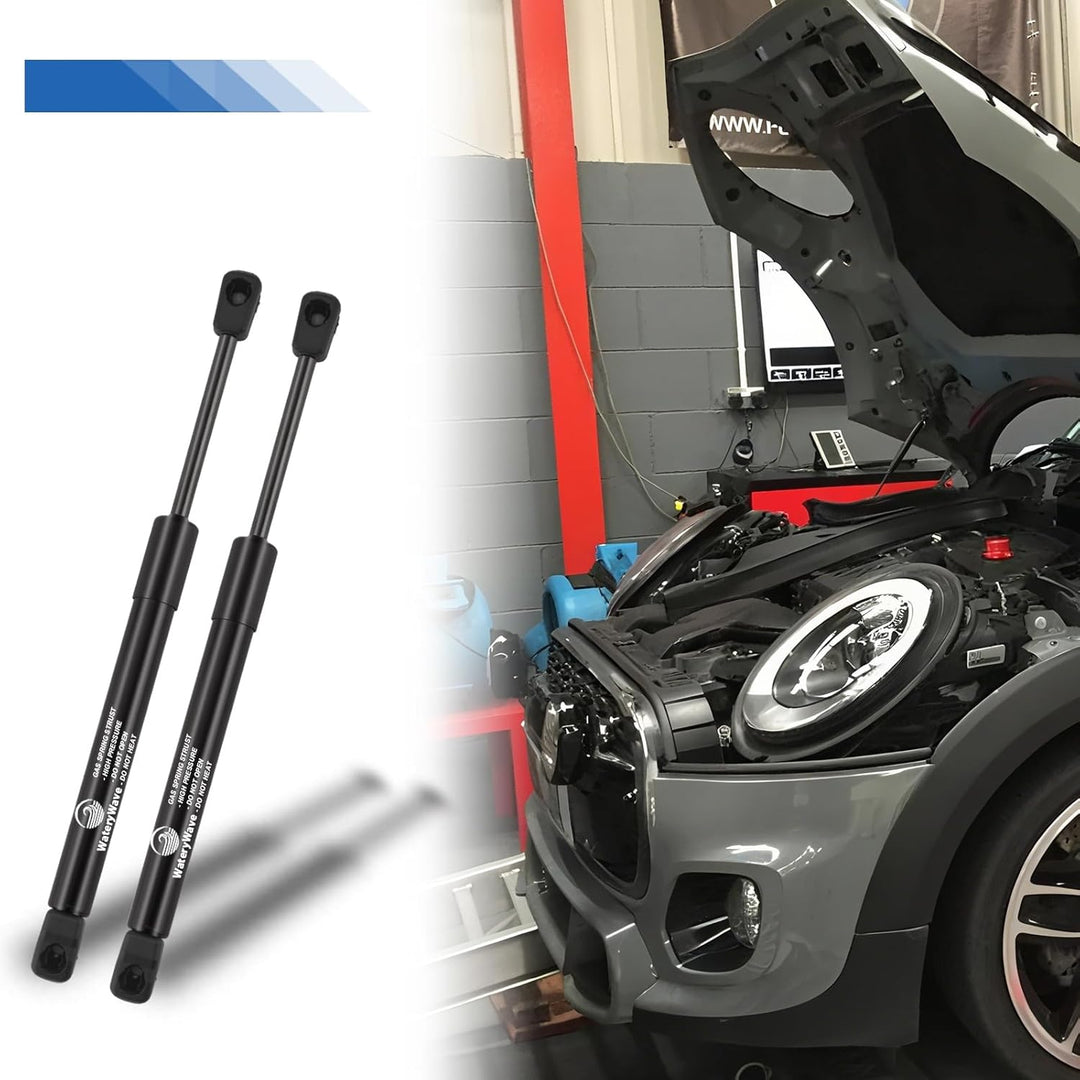 2x Motorhaubendämpfer für MINI Mini Cooper/Mini One F56 2019- Motorhaube Gasfeder Dämpfer Schwarz Er